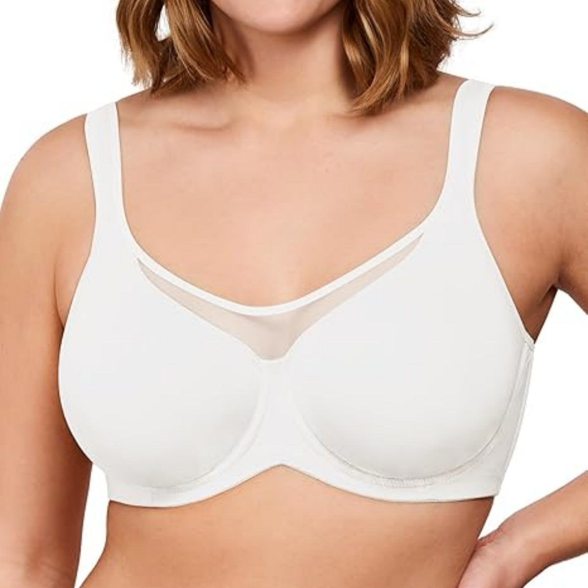 🏆 Last Day Special Price $ 19.99 ! 💐Women's Plus Size Cooling Full Coverage Minimizer Bra