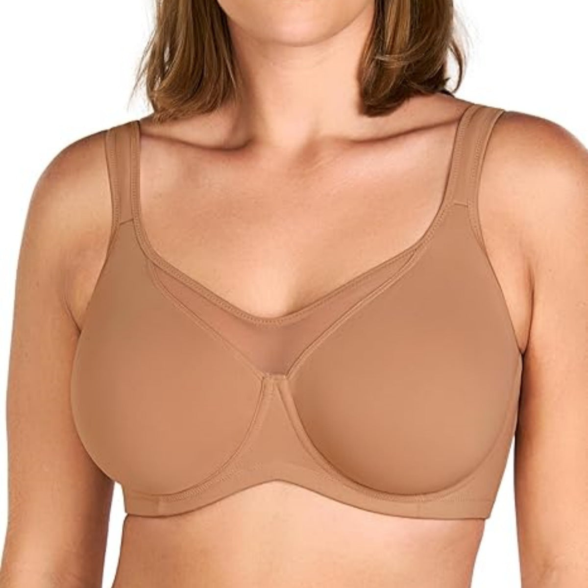 🏆 Last Day Special Price $ 19.99 ! 💐Women's Plus Size Cooling Full Coverage Minimizer Bra