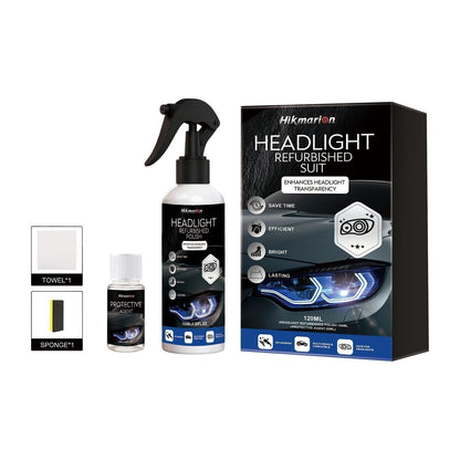 🚗50% OFF NOW!!🔆Professional Car Headlight Restoration Kit🫧 – Removes yellowing & scratches, restores clarity & UV protection – easy DIY solution ✨