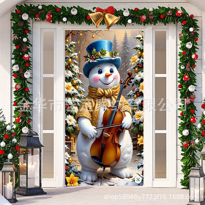 🎄Early Xmas Sales  🎅-Christmas Front Door Decoration🎅