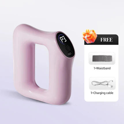 💪🌿 5-Speed Handheld Massager Ring – Adjustable Strap, Deep Tissue Relief, Portable Muscle Pain Relief for Home, Gym & Travel Use 🌟👑