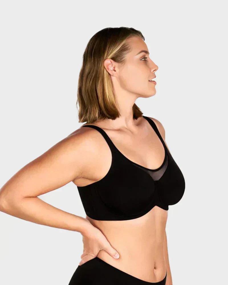 🏆 Last Day Special Price $ 19.99 ! 💐Women's Plus Size Cooling Full Coverage Minimizer Bra