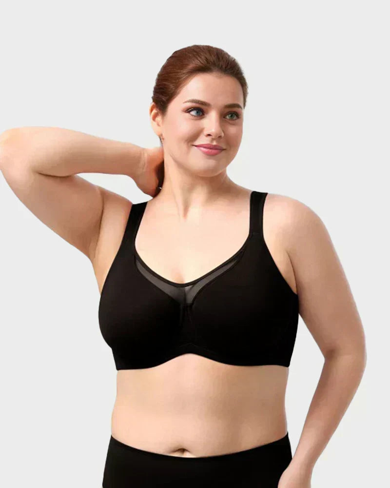 🏆 Last Day Special Price $ 19.99 ! 💐Women's Plus Size Cooling Full Coverage Minimizer Bra
