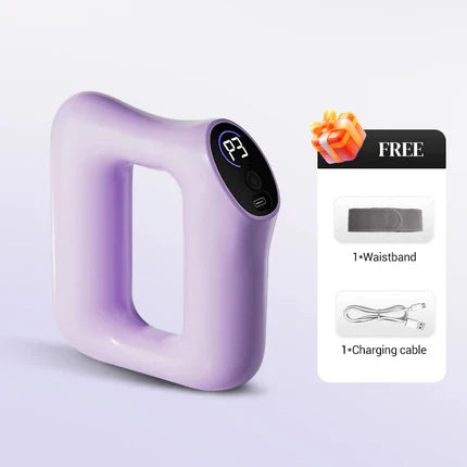 💪🌿 5-Speed Handheld Massager Ring – Adjustable Strap, Deep Tissue Relief, Portable Muscle Pain Relief for Home, Gym & Travel Use 🌟👑