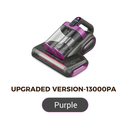 🛏️💨 13000Pa Powerful Mattress Vacuum Cleaner for Dust Mites Removal 🚀✨ UV Light & Ultrasonic Sterilization, Wireless Smart LED Display, Dual Large Dust Cups for Deep Cleaning
