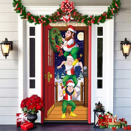 🎄Early Xmas Sales  🎅-Christmas Front Door Decoration🎅