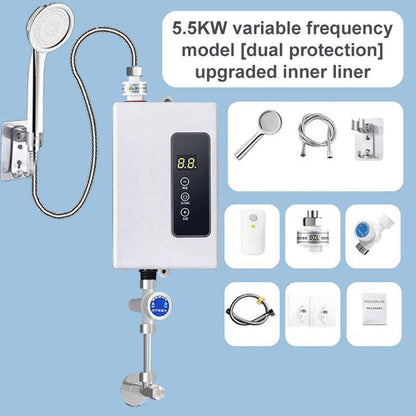 ⚡🚿 Tankless Instant Water Heater ⚡🔥  Endless Hot Water, On-Demand, Space-Saving Design, Energy-Saving Digital Display, Easy Installation for Home, RV, or Sink, Free Shipping Worldwide