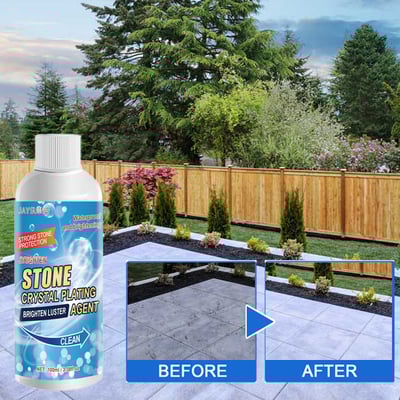 🔥Stone Stain Remover Cleaner (Effective Removal of Oxidation, Rust, Stains)