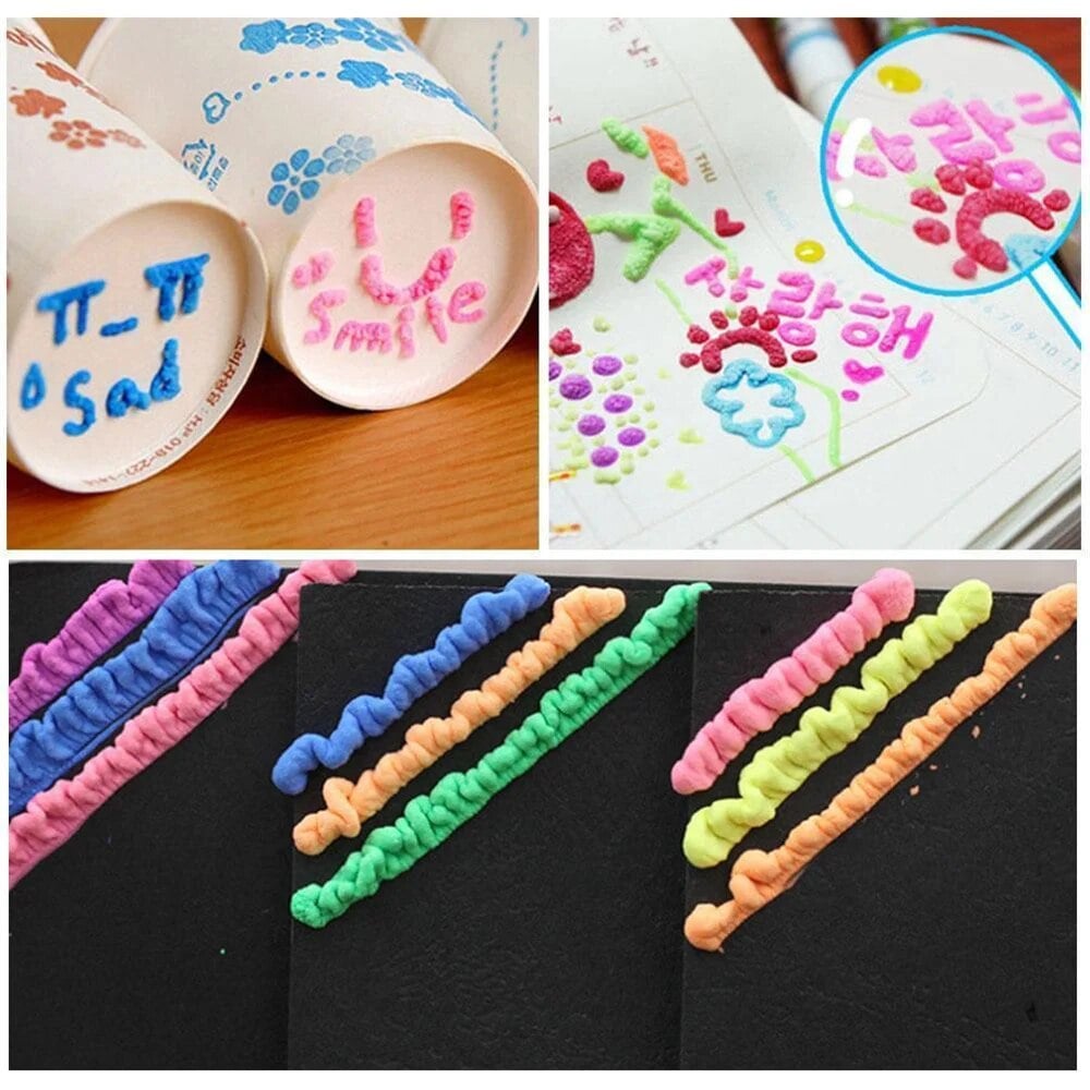 ❄️🎁Christmas Promotion✨ BUY 1 GET 1 FREE !  🔮Magic Pen – Draw 3D with one stroke!🎄 DIY Bubble Popcorn Drawing Pens 🔥