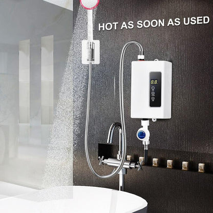 ⚡🚿 Tankless Instant Water Heater ⚡🔥  Endless Hot Water, On-Demand, Space-Saving Design, Energy-Saving Digital Display, Easy Installation for Home, RV, or Sink, Free Shipping Worldwide