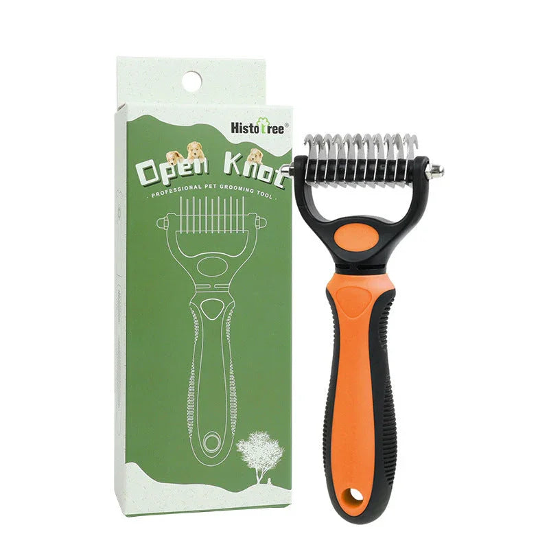 ⏰🔥LIMITED TIME 50% OFF! 🐾 Professional Deshedding Tool for Dogs & Cats – Gentle, Efficient & Fur-Free Home ✨(💖Get 2 Free Pet Grooming Gloves)