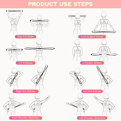 🏆Flash Sale⚡ 50K+ SOLD! 💥🔥Resistance Bands, Figure 8 Exercise Bands for Women&Men