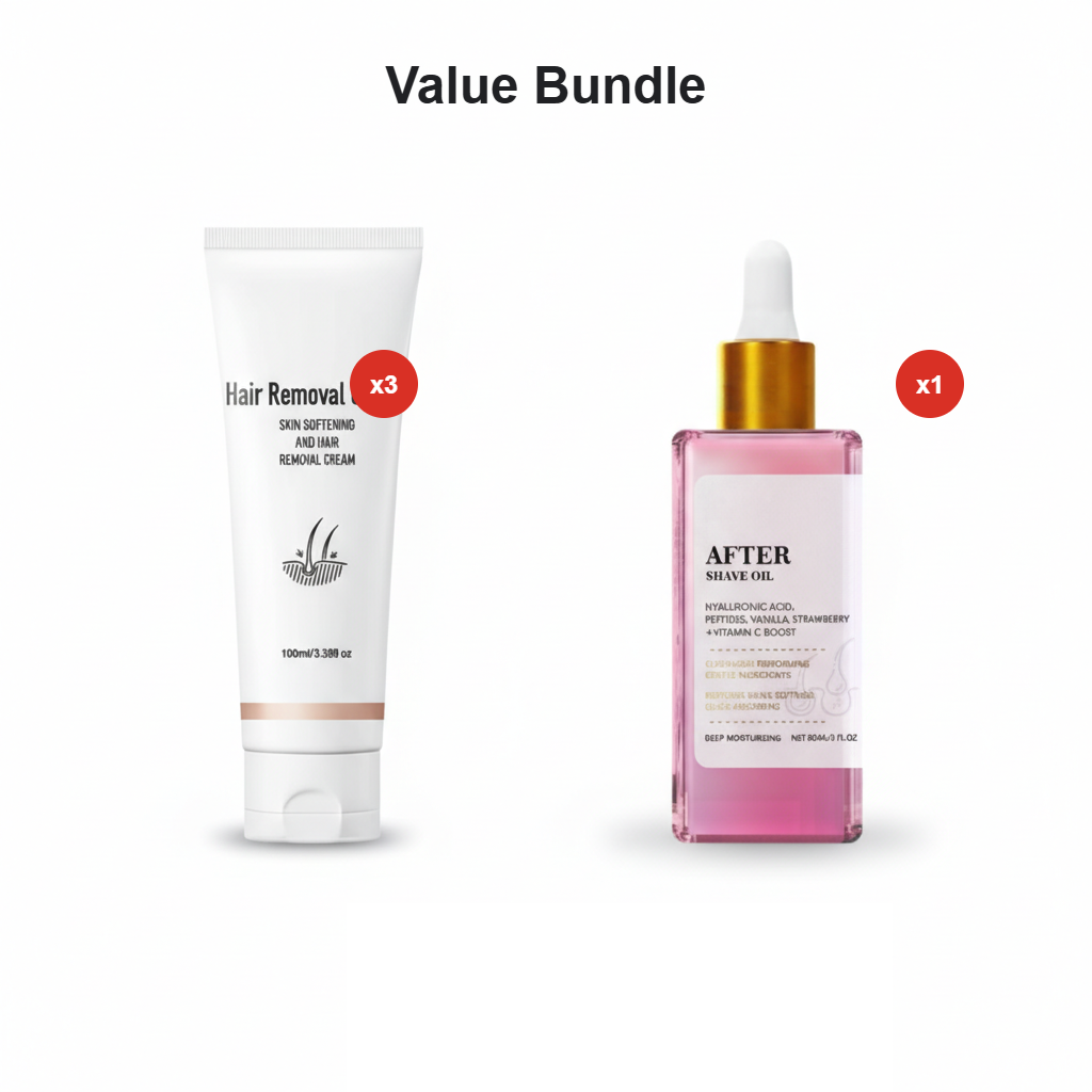 🧴55% OFF NOW! Mild Hair Removal Cream 100ml, Gentle Aromatic Depilatory Cream, Painless Body Hair Remover for Legs, Arms, Underarms & Bikini Area, Skin Softening Formula