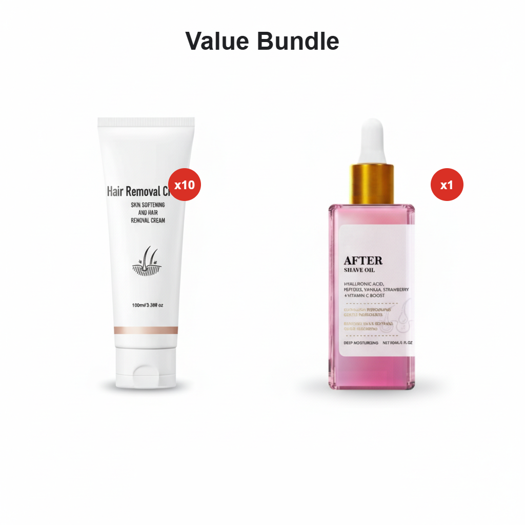 🧴55% OFF NOW! Mild Hair Removal Cream 100ml, Gentle Aromatic Depilatory Cream, Painless Body Hair Remover for Legs, Arms, Underarms & Bikini Area, Skin Softening Formula