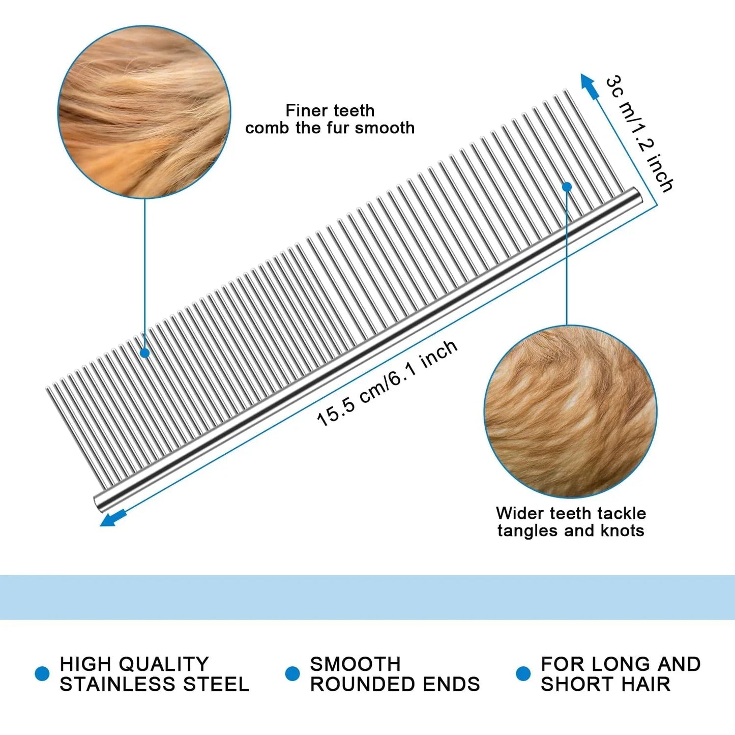 ⏰🔥LIMITED TIME 50% OFF! 🐾 Professional Deshedding Tool for Dogs & Cats – Gentle, Efficient & Fur-Free Home ✨(💖Get 2 Free Pet Grooming Gloves)