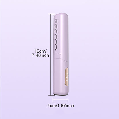 👩Shape hair in 3 seconds! Create gorgeous hairstyles anytime anywhere. 💁Portable Wireless Mini Bang Styling Comb