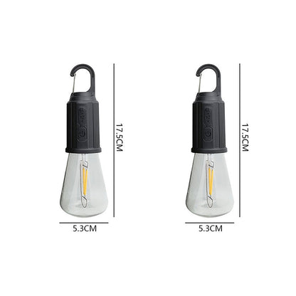 Outdoor Camping Hanging Type-C Charging Retro Bulb Light
