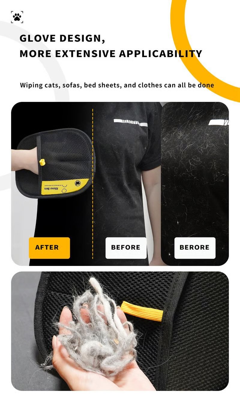 🔥LAST DAY PROMOTION - Buy 2 Get 1 Free🐱🐶✨ Pet Hair Remover Electrostatic Gloves