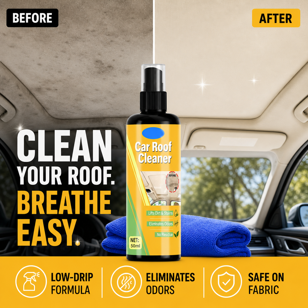 🔥Limited Time Promotion 50% OFF🔥Deep Cleaning Car Roof Cleaner