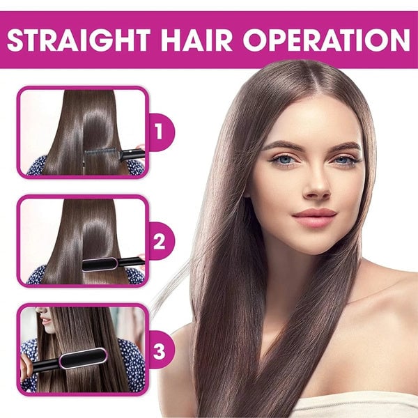 ✨Negative Ion Hair Straightener Styling Comb💇‍♀
