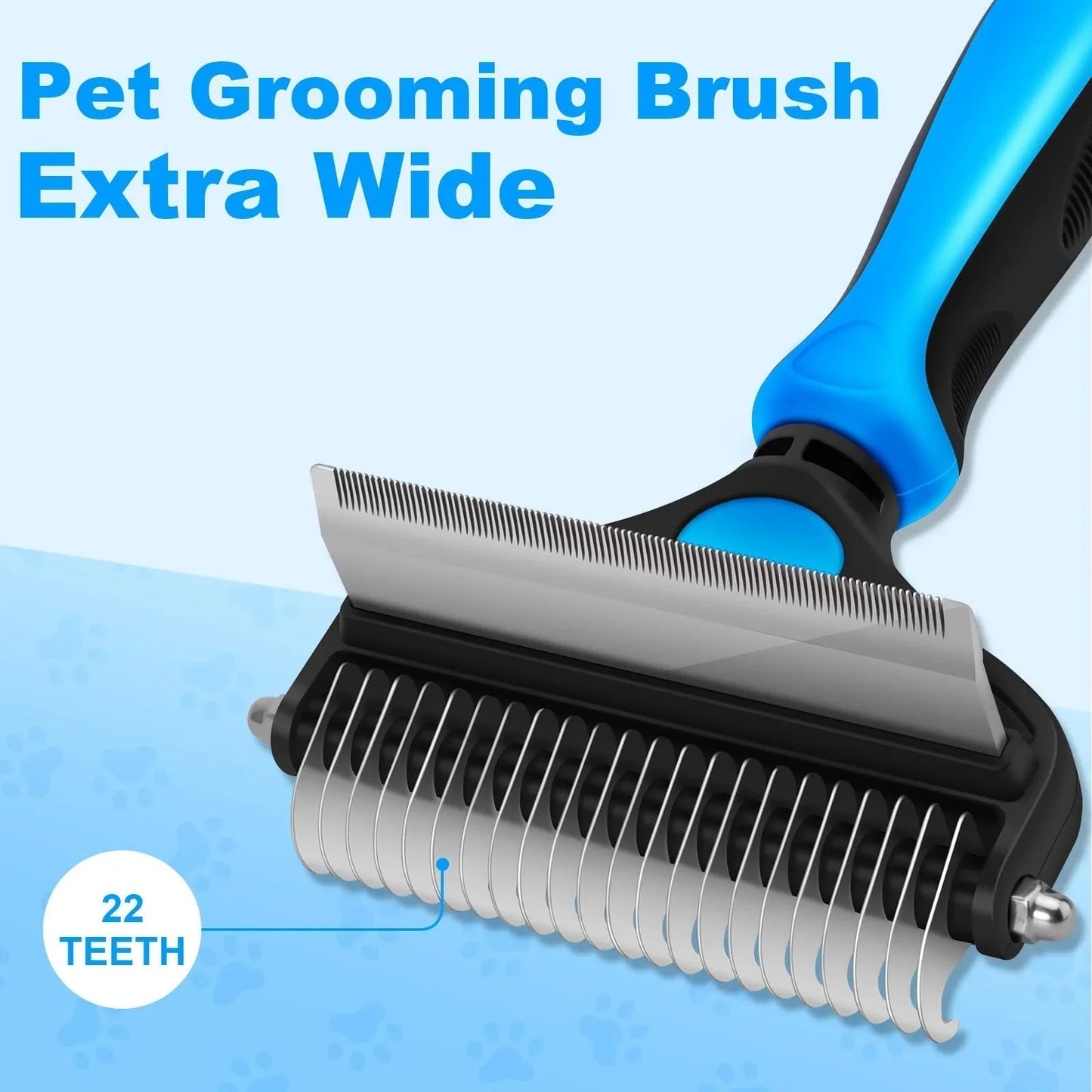 ⏰🔥LIMITED TIME 50% OFF! 🐾 Professional Deshedding Tool for Dogs & Cats – Gentle, Efficient & Fur-Free Home ✨(💖Get 2 Free Pet Grooming Gloves)