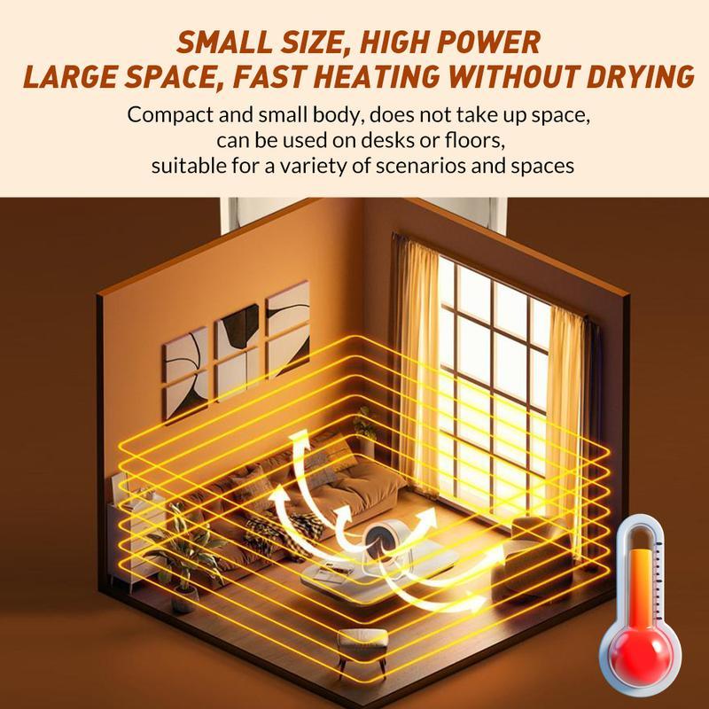 ♨️LAST DAY SALE 50% OFF!!⚡50K+ SOLD!❄️2026 Portable Instant-Heat Heater – Outdoor & Desktop Mini Radiator