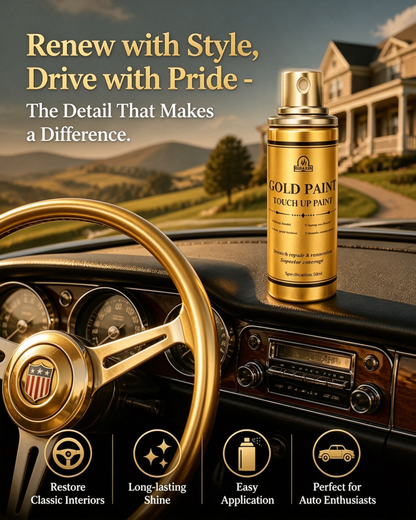 Water Based Gold Paint