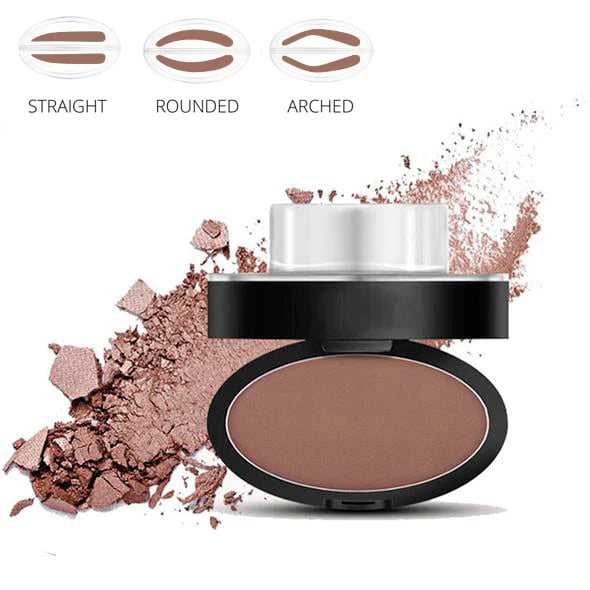 🎁2026 New Arrivals 50% OFF💥Eyebrow Stamp Powder with Brush – Press & go, perfect brows in seconds. Waterproof, 24h wear, no salon needed. A beauty game‑changer! 💄🌸