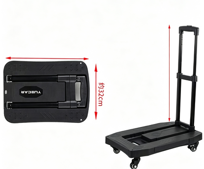 🥳2026 HOT SALE🥳💞50% OFF!✨ 💝Foldable, quiet handcart