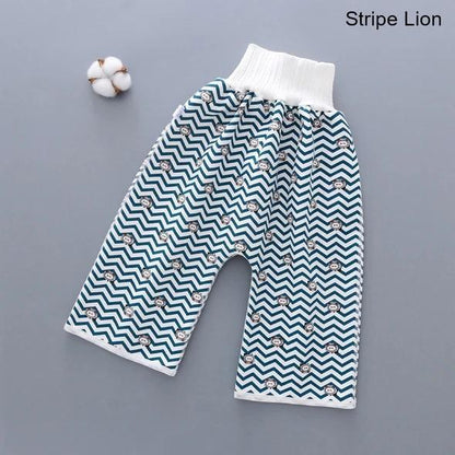 Comfy Children's Diaper Skirt Shorts 2 In 1
