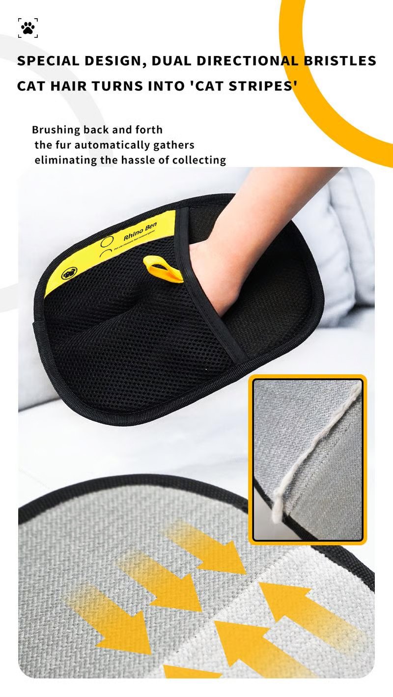 🔥LAST DAY PROMOTION - Buy 2 Get 1 Free🐱🐶✨ Pet Hair Remover Electrostatic Gloves