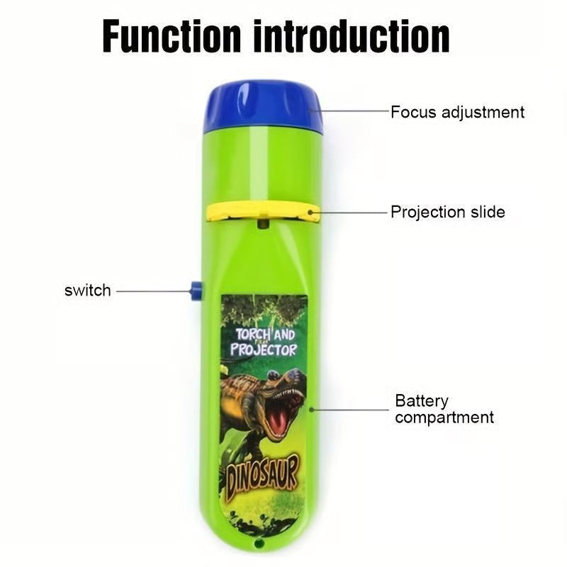 🎁LAST DAY 40% OFF🦖Educational Projection Toy with Themed Slides