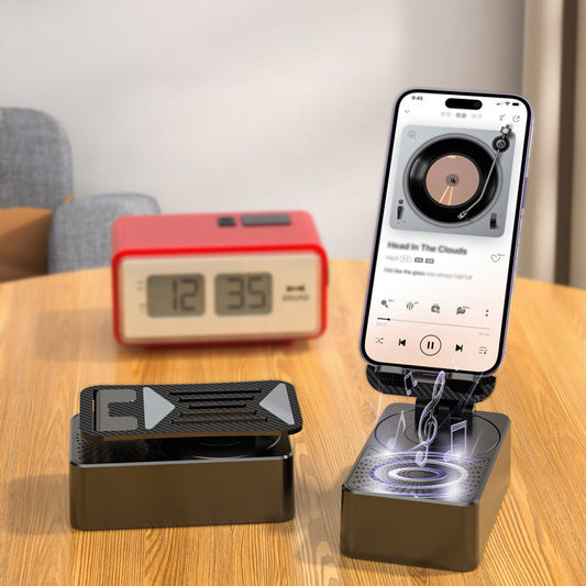 🔥3 in1 - Wireless Bluetooth Speaker, Charging Station, Phone Stand