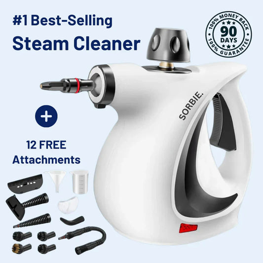 🚀🌟 All-in-one steam cleaner: Removes stubborn grease and bacteria in 15 seconds – chemical-free, powerful for the kitchen, bathroom, and car 💫✨ Continuous cleaning, sustainable, and efficient.