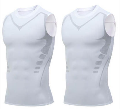 🥳2026 HOT SALE🥳💞50K+ SOLD!🛡️💎 50% OFF! Ionic Shaping Vest – Cooling compression, smooths belly & love handles. Invisible under shirts.💪✨