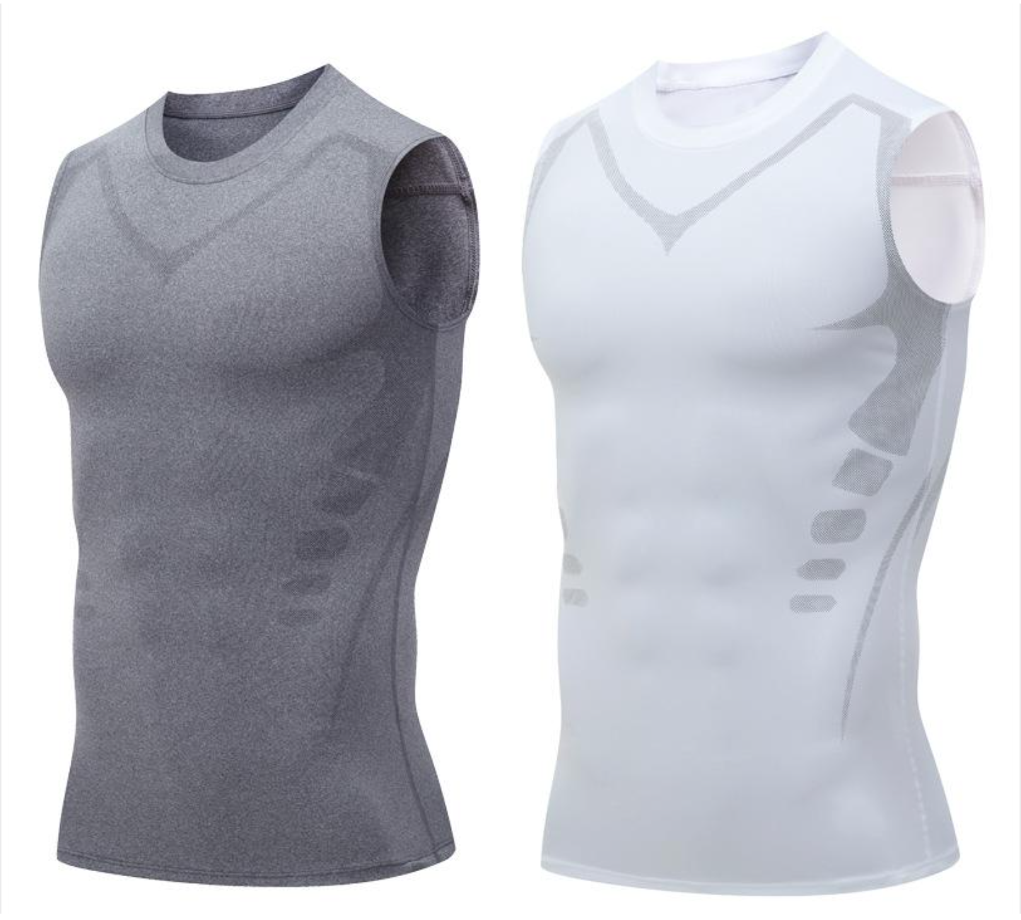 🥳2026 HOT SALE🥳💞50K+ SOLD!🛡️💎 50% OFF! Ionic Shaping Vest – Cooling compression, smooths belly & love handles. Invisible under shirts.💪✨