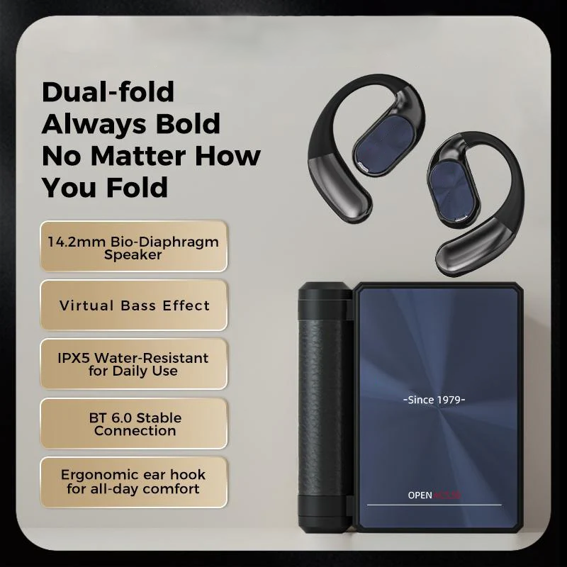 🎧 LIMITED-TIME 50% OFF! 💥 Wireless Noise-Canceling Bluetooth 6.0 Earbuds – 145H Battery, IPX5 Waterproof, Sports ✨