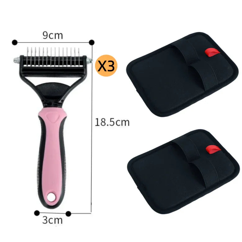 ⏰🔥LIMITED TIME 50% OFF! 🐾 Professional Deshedding Tool for Dogs & Cats – Gentle, Efficient & Fur-Free Home ✨(💖Get 2 Free Pet Grooming Gloves)