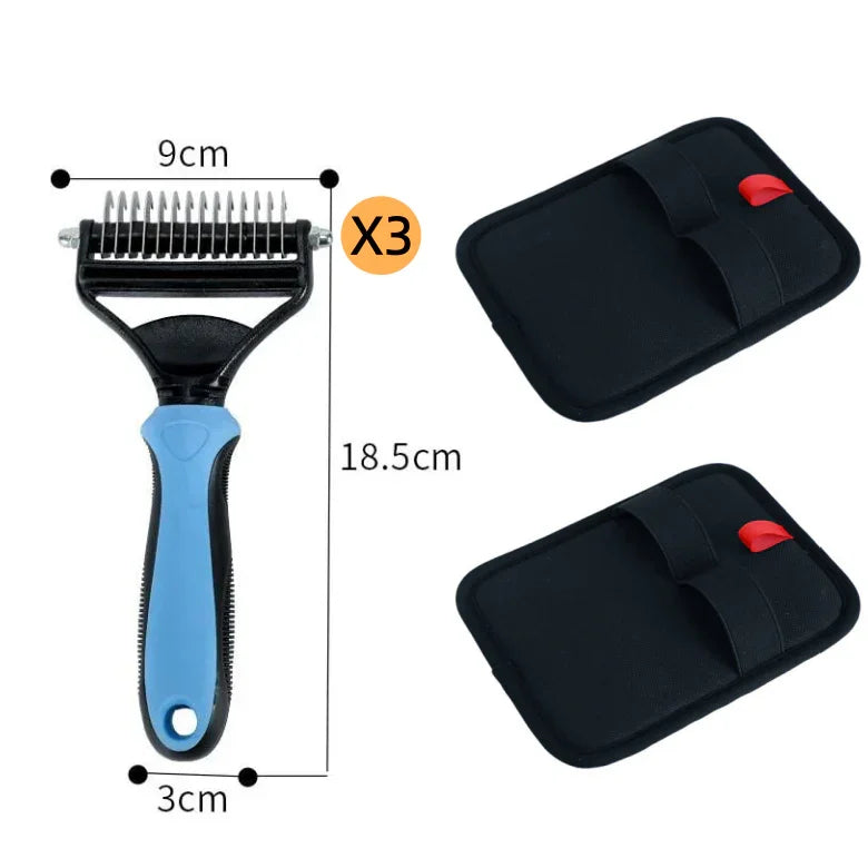 ⏰🔥LIMITED TIME 50% OFF! 🐾 Professional Deshedding Tool for Dogs & Cats – Gentle, Efficient & Fur-Free Home ✨(💖Get 2 Free Pet Grooming Gloves)