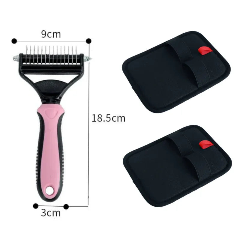 ⏰🔥LIMITED TIME 50% OFF! 🐾 Professional Deshedding Tool for Dogs & Cats – Gentle, Efficient & Fur-Free Home ✨(💖Get 2 Free Pet Grooming Gloves)