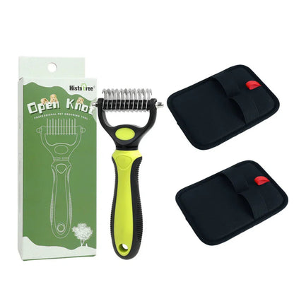 ⏰🔥LIMITED TIME 50% OFF! 🐾 Professional Deshedding Tool for Dogs & Cats – Gentle, Efficient & Fur-Free Home ✨(💖Get 2 Free Pet Grooming Gloves)