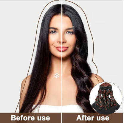 Curl Hair Without Heat Instantly! Octopus Curler Headband