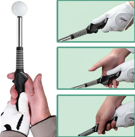 🔥Hot Sale🔥Telescopic club, Retractable Golf Swing Training Aid