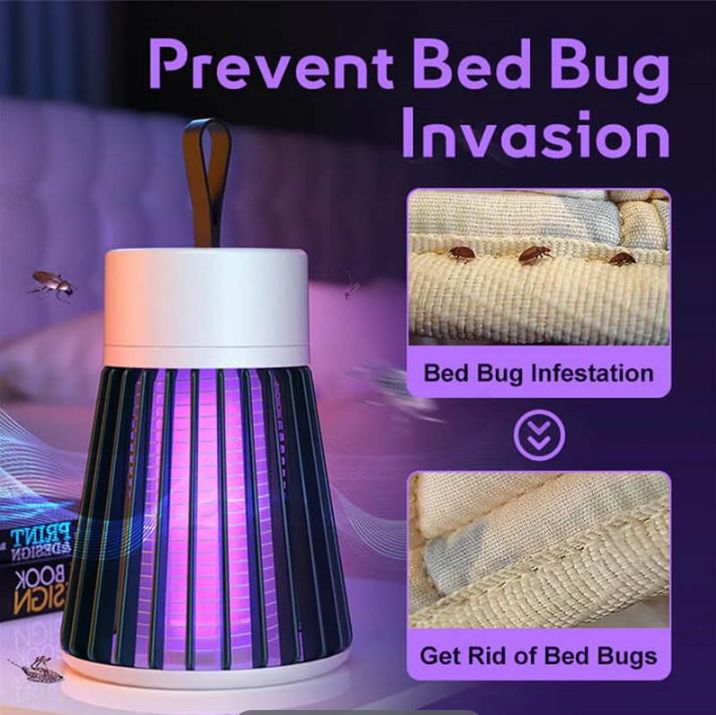 🎯🦟 Zap-X Portable Insect Killer — Indoor & Outdoor Bug Zapper, Fly & Mosquito Trap 🔥⚡ Quiet, UV light, rechargeable. Perfect for patio, camping, or home. Safe & effective. Limited time—shop now!