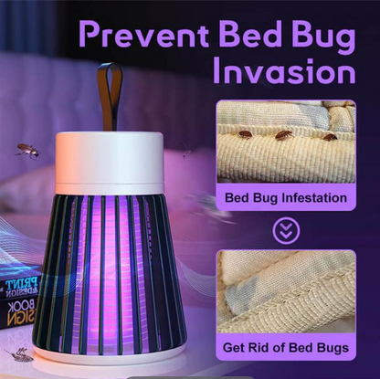🎯🦟 Zap-X Portable Insect Killer — Indoor & Outdoor Bug Zapper, Fly & Mosquito Trap 🔥⚡ Quiet, UV light, rechargeable. Perfect for patio, camping, or home. Safe & effective. Limited time—shop now!