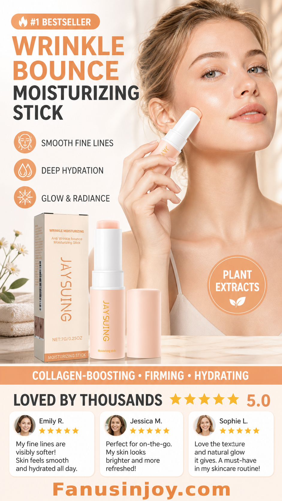 ✨️LAST DAY 50% OFF!！👱‍♀️Get celebrity-like skin back！💦Pink Collagen Volume Multi Balm