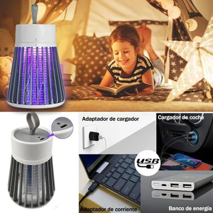🎯🦟 Zap-X Portable Insect Killer — Indoor & Outdoor Bug Zapper, Fly & Mosquito Trap 🔥⚡ Quiet, UV light, rechargeable. Perfect for patio, camping, or home. Safe & effective. Limited time—shop now!