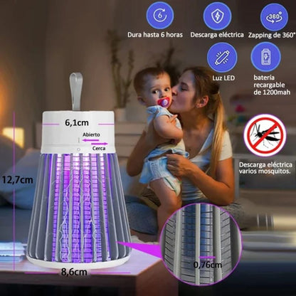 🎯🦟 Zap-X Portable Insect Killer — Indoor & Outdoor Bug Zapper, Fly & Mosquito Trap 🔥⚡ Quiet, UV light, rechargeable. Perfect for patio, camping, or home. Safe & effective. Limited time—shop now!