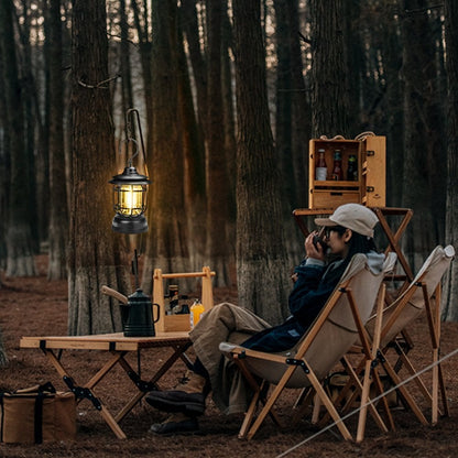 Today Only: 50% Off🎁Rechargeable Portable Rainproof Vintage Camping Lantern