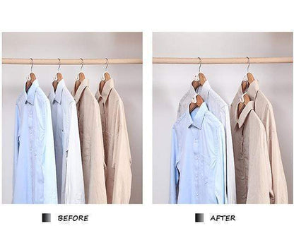 🥳2026 HOT SALE🥳💞50K+ SOLD!📦🧥 50% OFF! Hanger Connector Hooks – Doubles closet space, sturdy PP plastic. Hangs pants, shirts & accessories neatly. 🪝✨